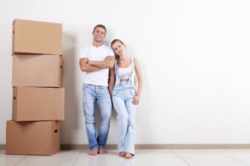 Local house removals support in Finsbury Park with careful loading