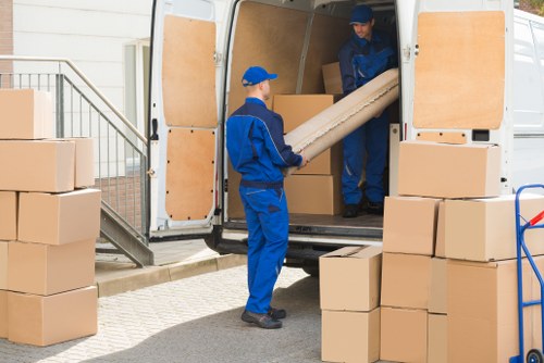 Student removals service supporting a move in Finsbury Park