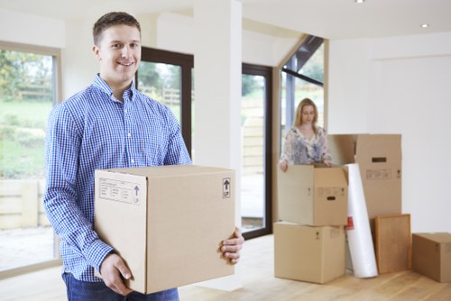 Removal truck hire service helping with a local move in Finsbury Park