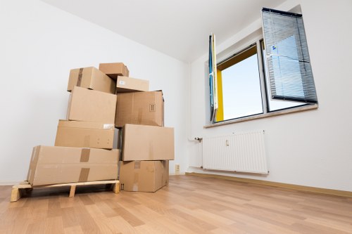 Careful handling of bulky household furniture during a local removal