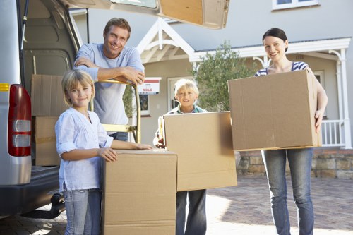 Professional packing and labelling for office equipment and files