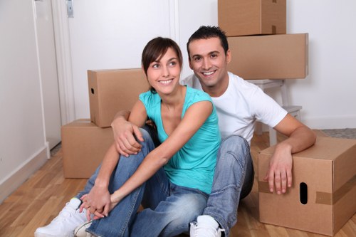 Customer booking a man and van service with service details