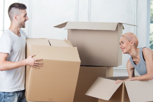 Packing and loading service for a home move in Finsbury Park